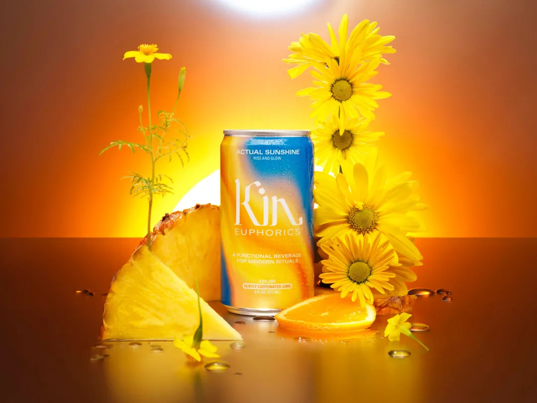 Actual Sunshine: Rise and glow from within. (1 case | 4 cans)