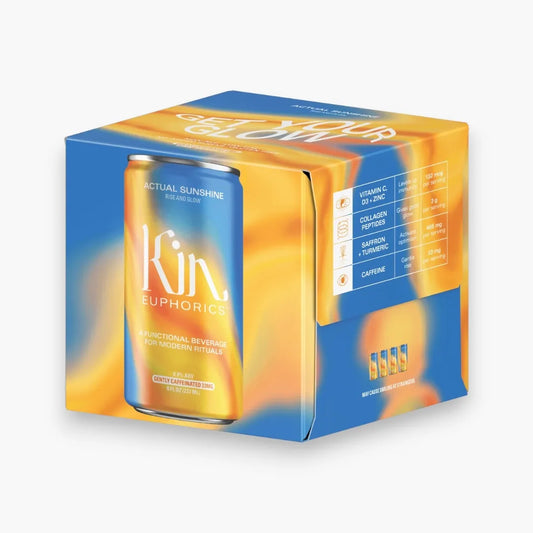 Actual Sunshine: Rise and glow from within. (1 case | 4 cans)