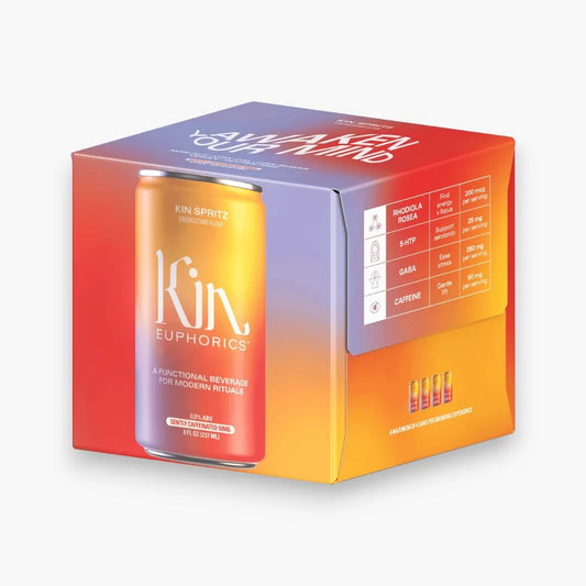 Kin Spritz: Energizing Flow (1 case | 4 cans)